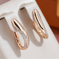 Elegant Bright & Gold Earrings