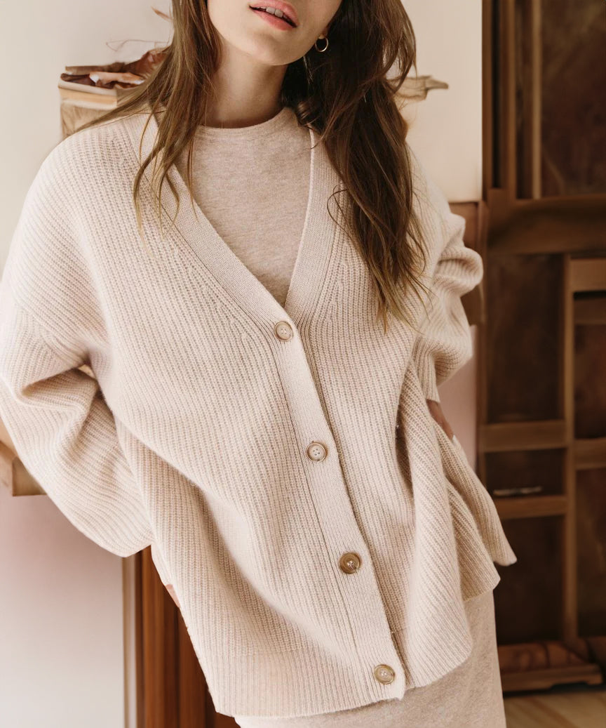 JO | Cashmere cocoon cardigan