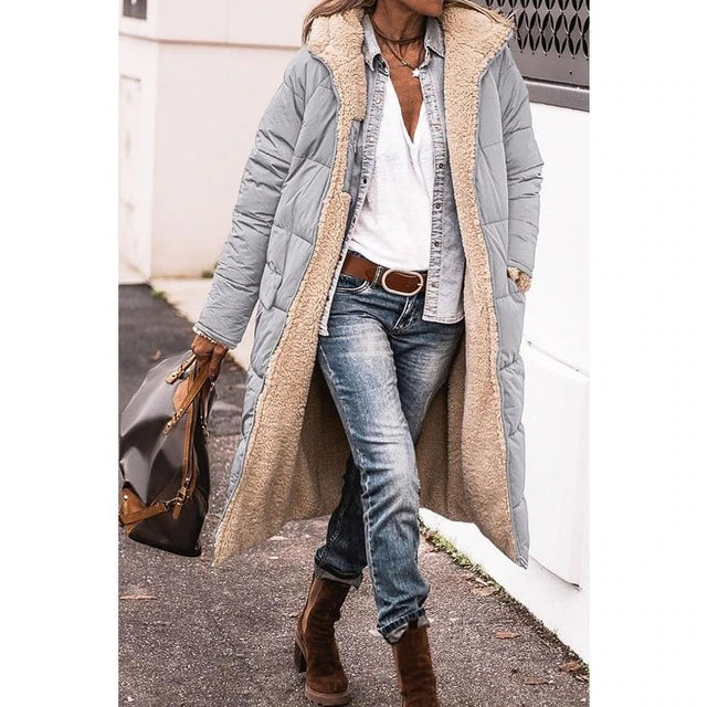 JO | Snug Long Jacket for women