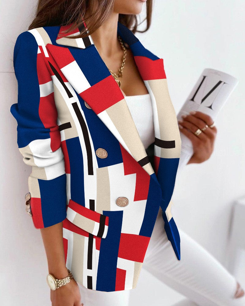 JO | SnakeBlazer I Blazer with snake print for women