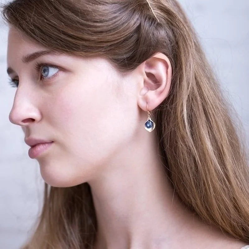 Vintage Handmade Silver Earring