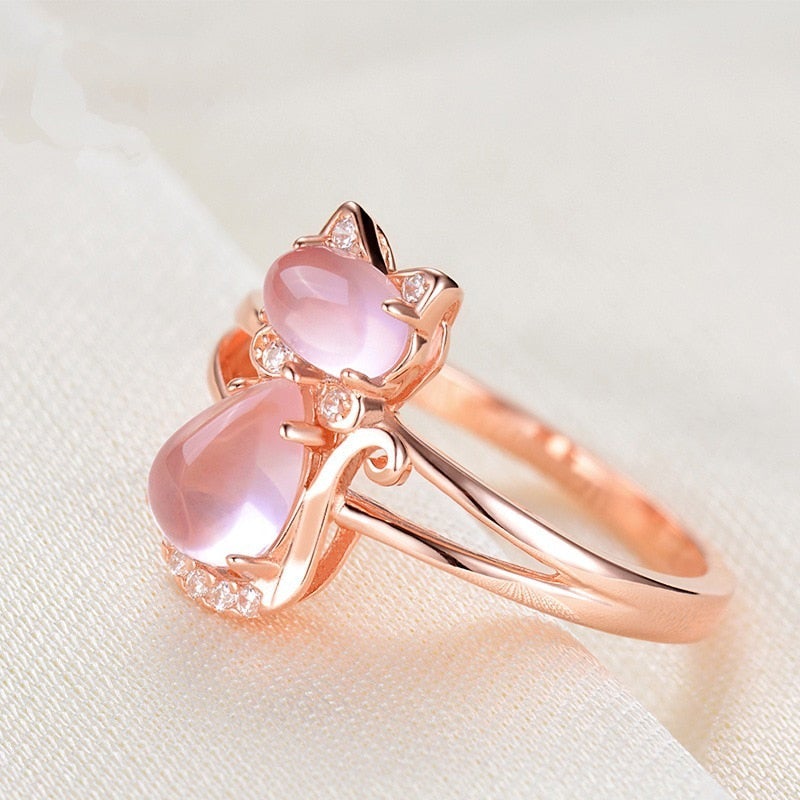 Delicate Artisan Gold Ring