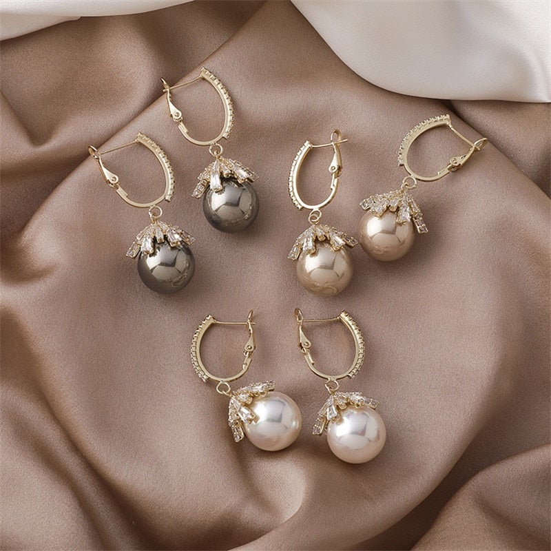 Delicate Artisan Pearl Earring