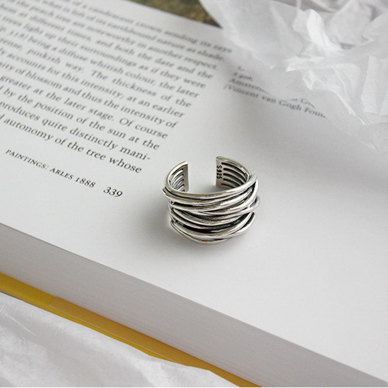 Romantic Silver Ring for Special Moments