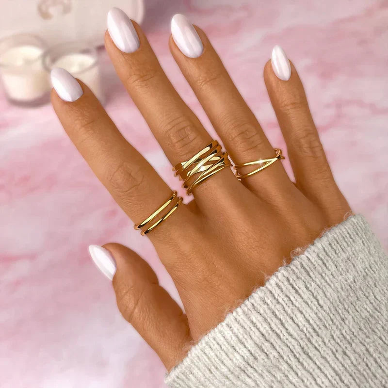 Beautiful Gold Ring with Unique Style