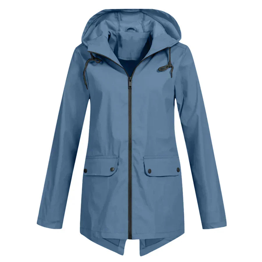JO | Waterproof jacket with zipper for women