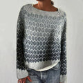 JO | Gray sweater with details