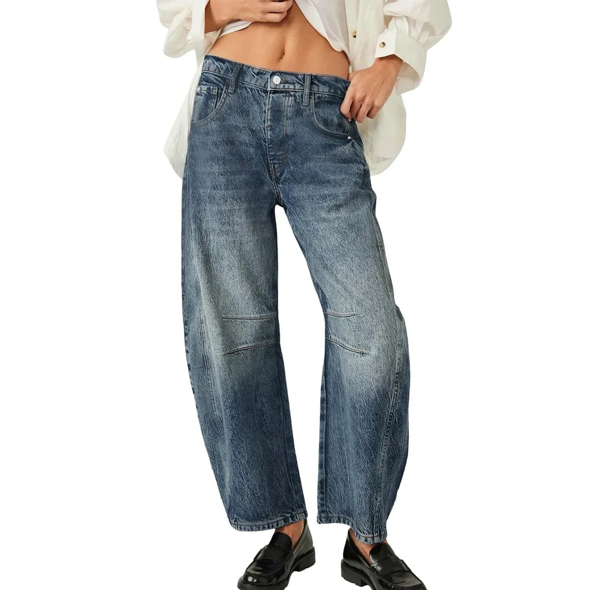 KS | Relaxed tapered cargo jeans