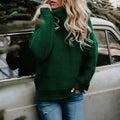 JO | Loose turtleneck sweater