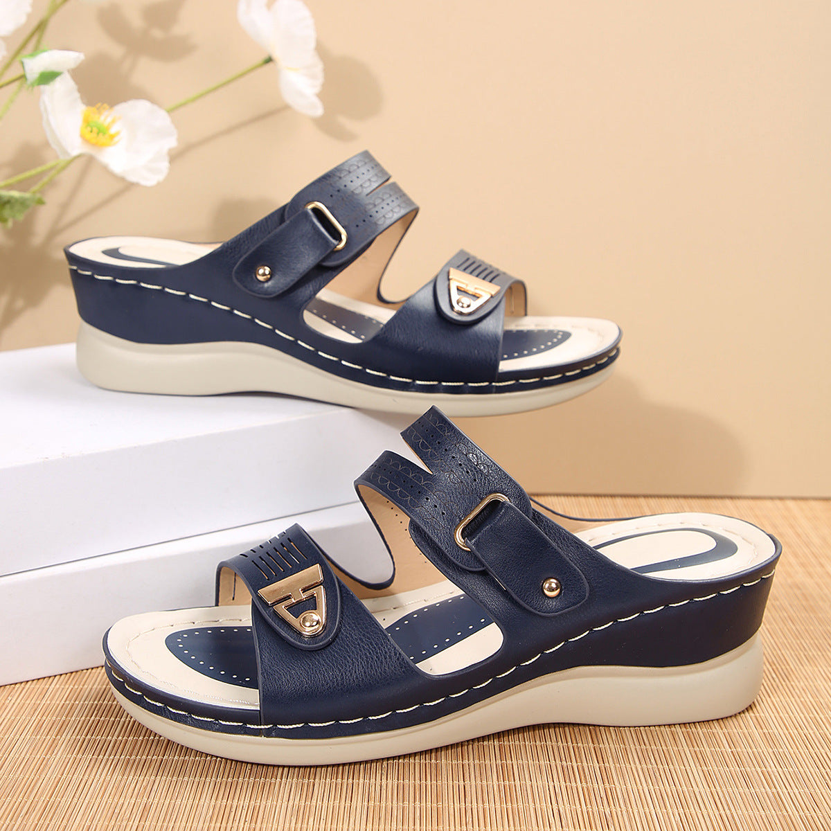 Vintage Inspired Orthopedic Sandals