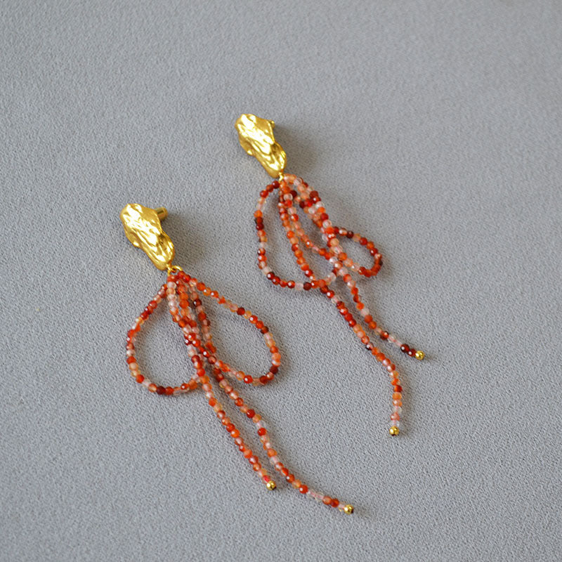 Delicate Artisan Silver Earring