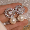 Delicate Artisan Pearl Earring