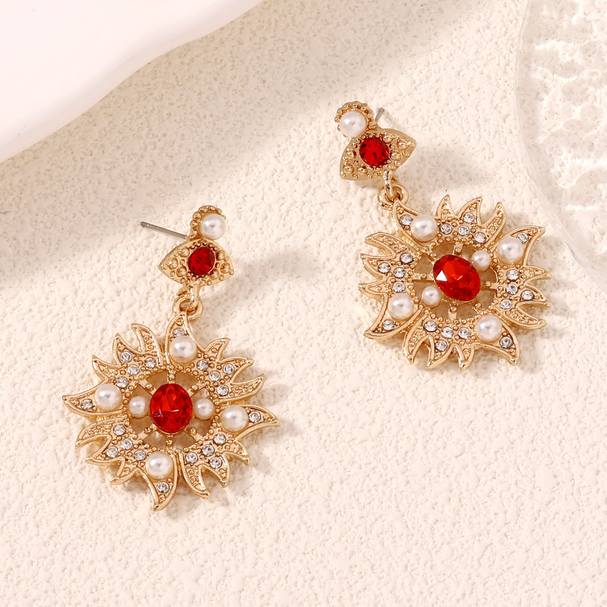 Delicate Artisan Pearl Earring