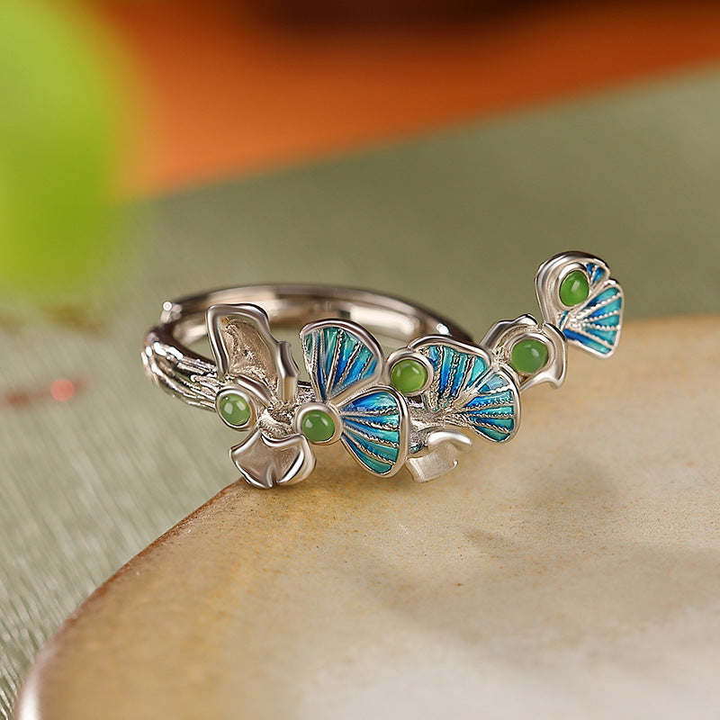 Beautiful Silver Ring with Unique Style