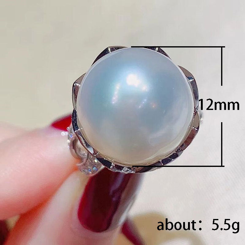 Romantic Pearl Ring for Special Moments