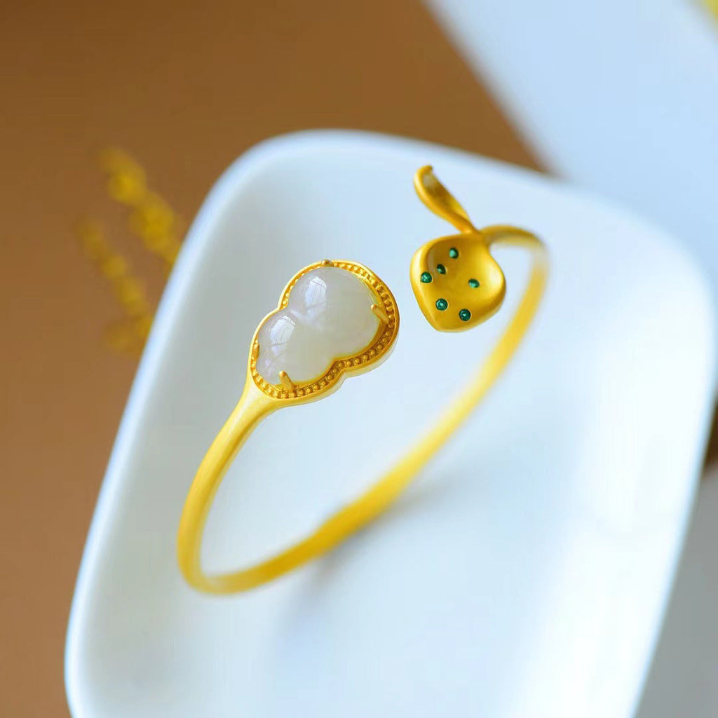Delicate Artisan Gold Bracelet
