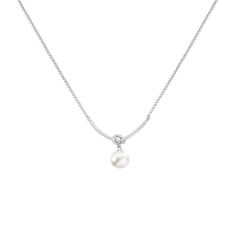 Delicate Artisan Pearl Necklace