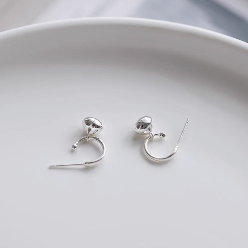 Classic Silver Earring with Timeless Appeal