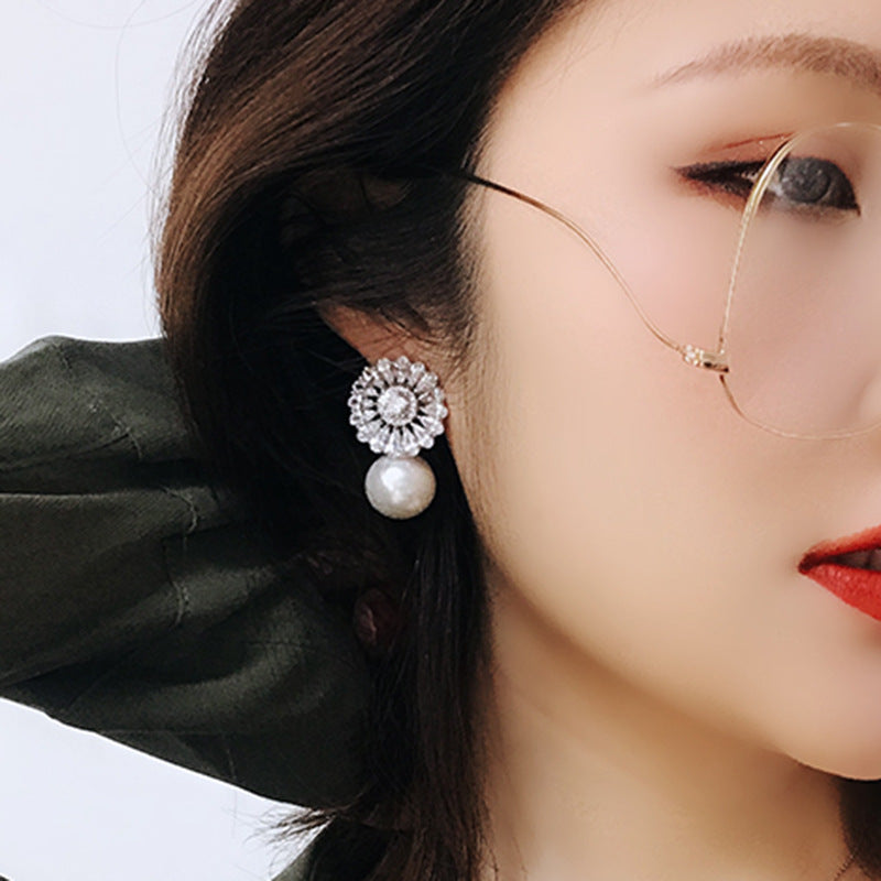 Delicate Artisan Pearl Earring