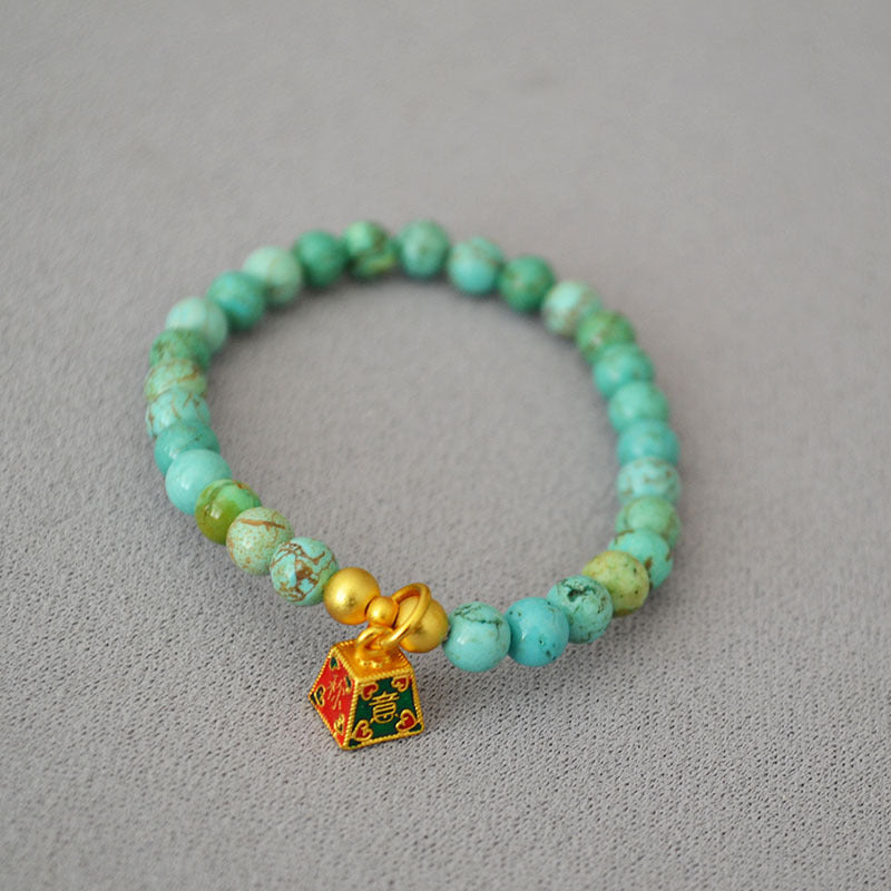 Vintage Handmade Gold Bracelet