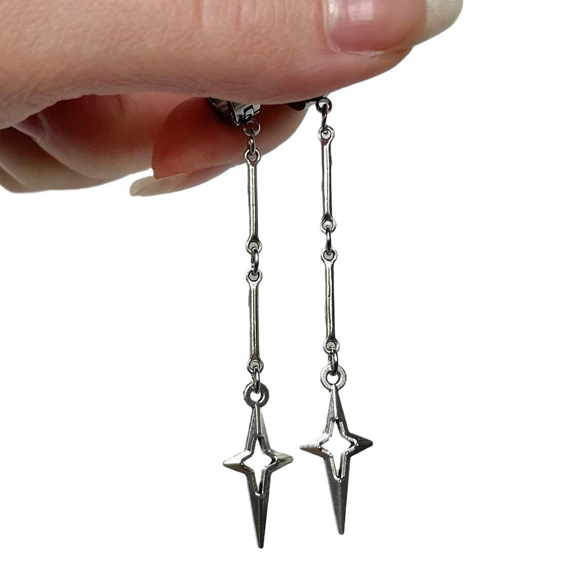 Vintage Handmade Silver Earring