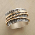Delicate Artisan Silver Ring