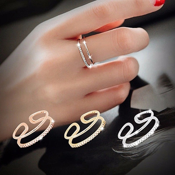 Romantic Gold Ring for Special Moments
