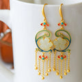 Delicate Artisan Silver Earring