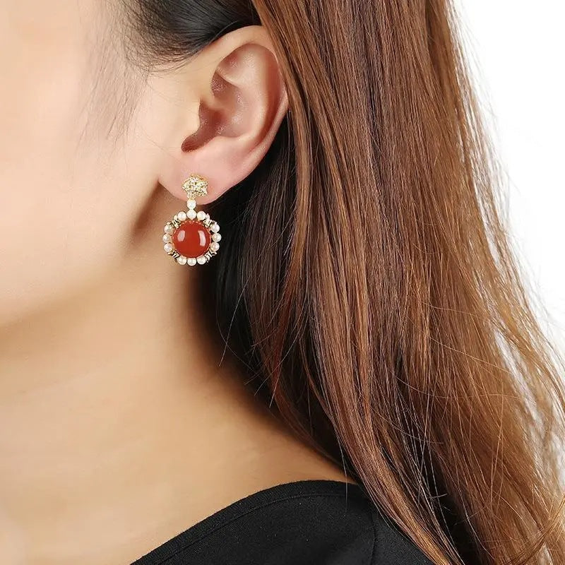 Delicate Artisan Silver Earring