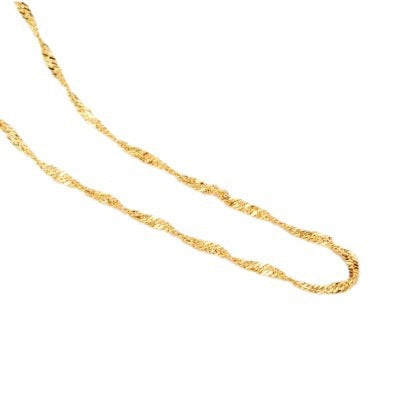 Romantic Gold Necklace for Special Moments