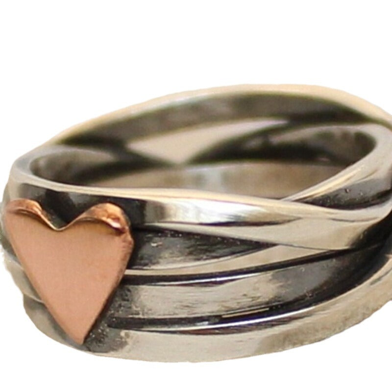 Beautiful Silver Ring with Unique Style