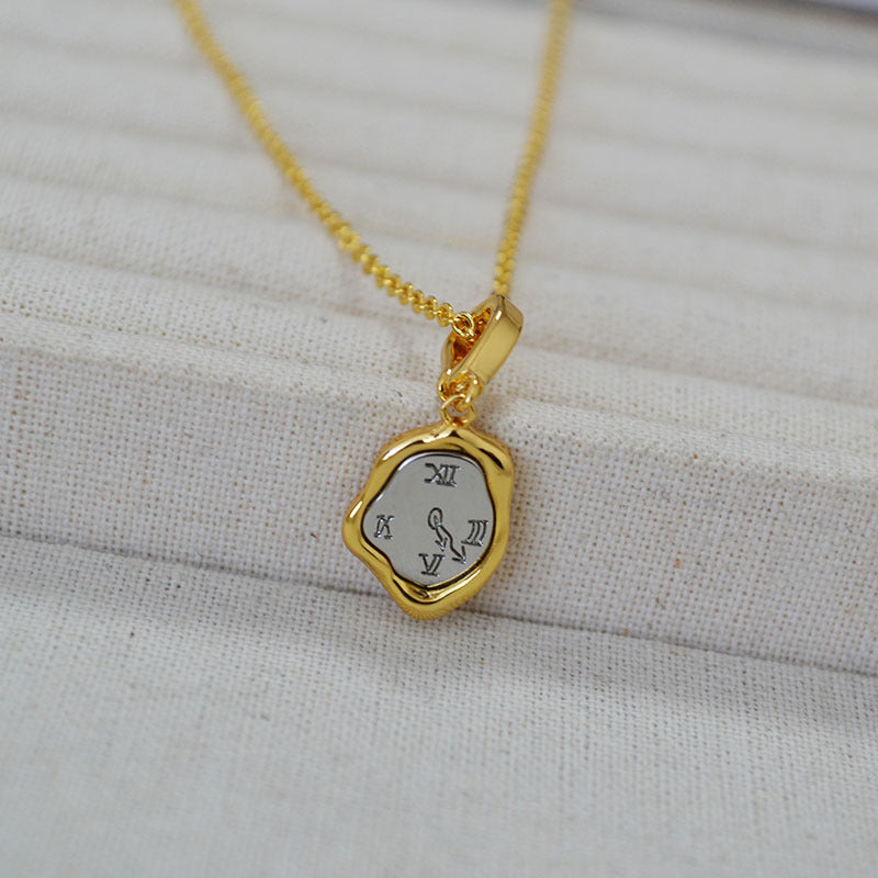 Vintage Handmade Gold Necklace
