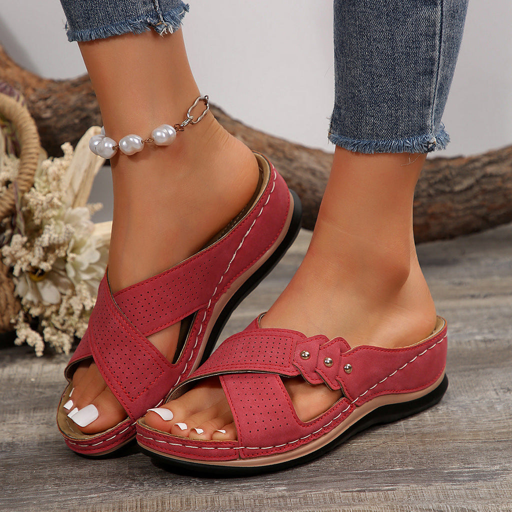 Chic Orthopedic Sandals with Unique Design