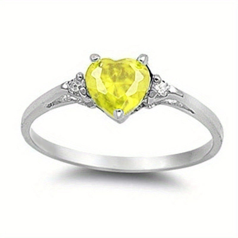 Romantic Silver Ring for Special Moments