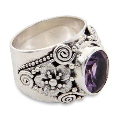 Delicate Artisan Silver Ring