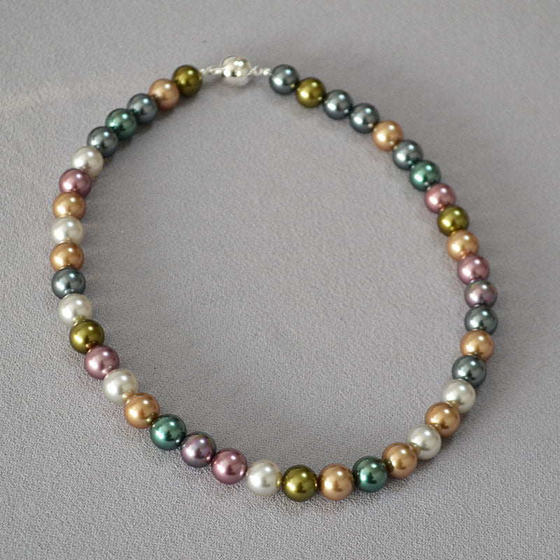 Delicate Artisan Pearl Necklace