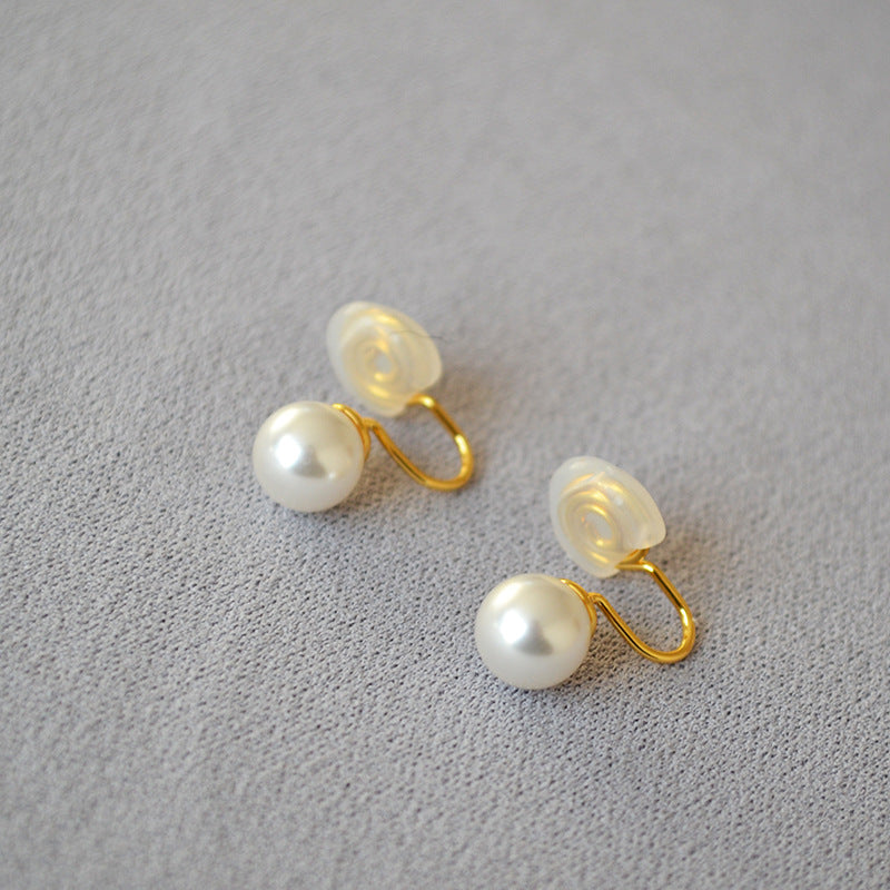 Delicate Artisan Pearl Earring