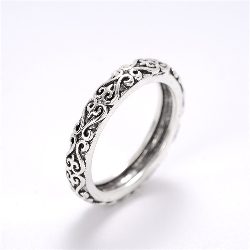Beautiful Silver Ring with Unique Style
