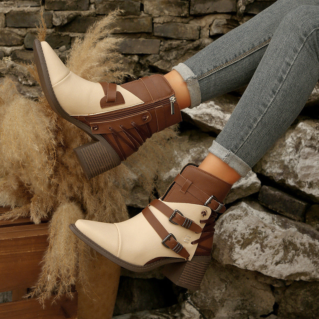 Chic Orthopedic Boots with Unique Design