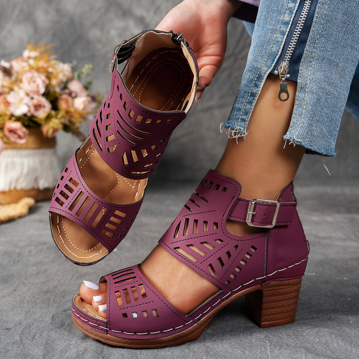 Chic Orthopedic Shoes with Unique Design