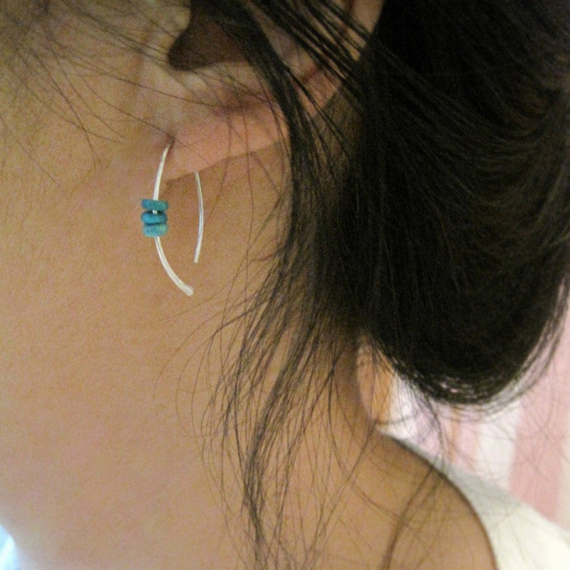 Romantic Silver Earring for Special Moments