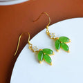 Delicate Artisan Gold Earring