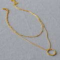 Delicate Artisan Gold Necklace
