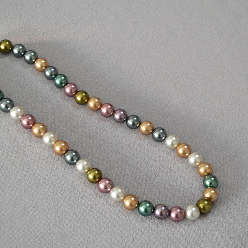 Delicate Artisan Pearl Necklace