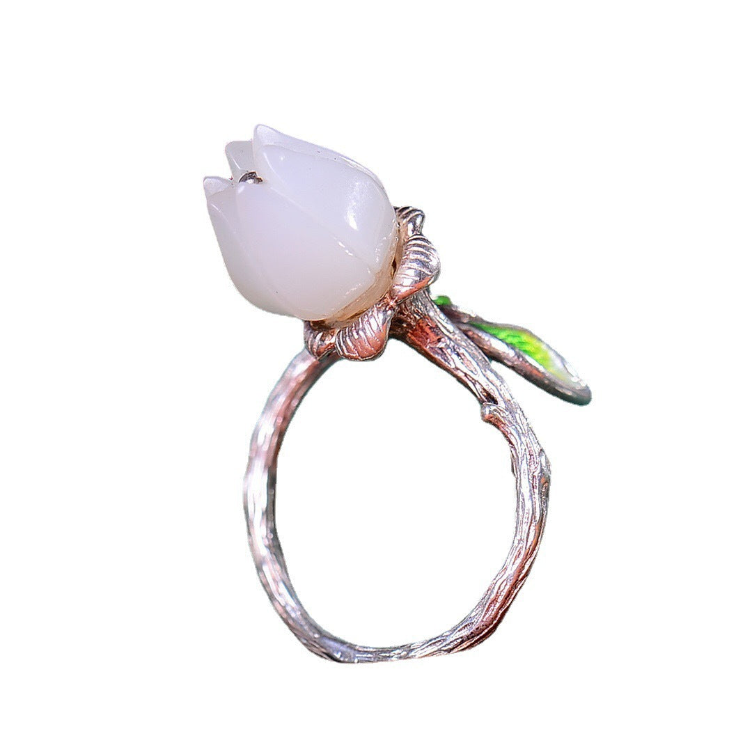 Delicate Artisan Silver Ring