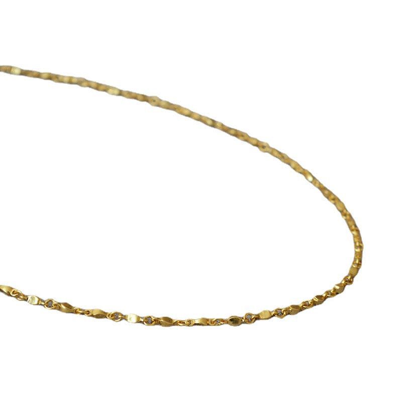 Vintage Handmade Gold Necklace