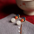 Vintage Handmade Gold Earring
