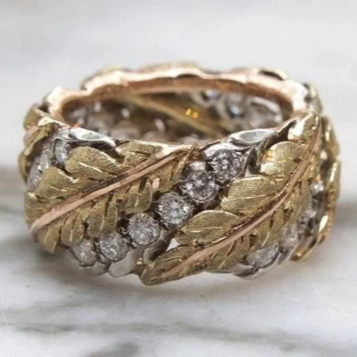 Vintage Handmade Gold Ring