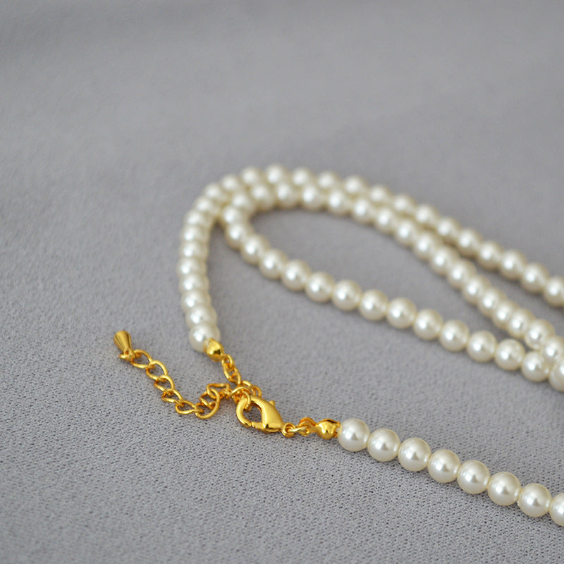 Delicate Artisan Pearl Necklace