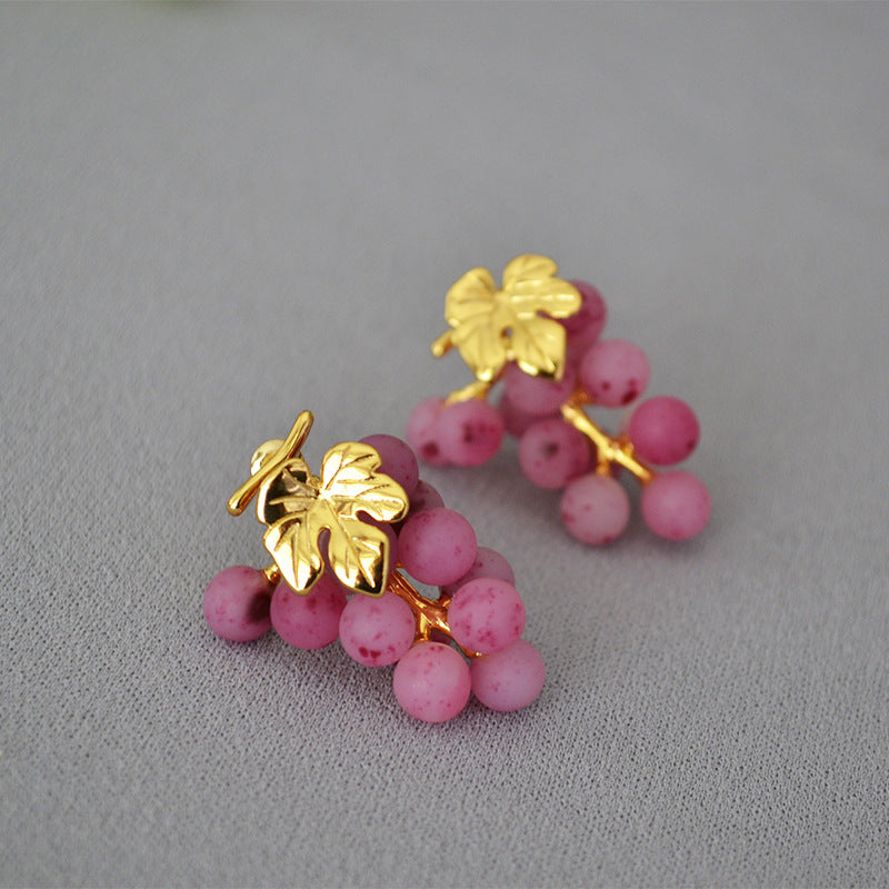Vintage Handmade Gold Earring